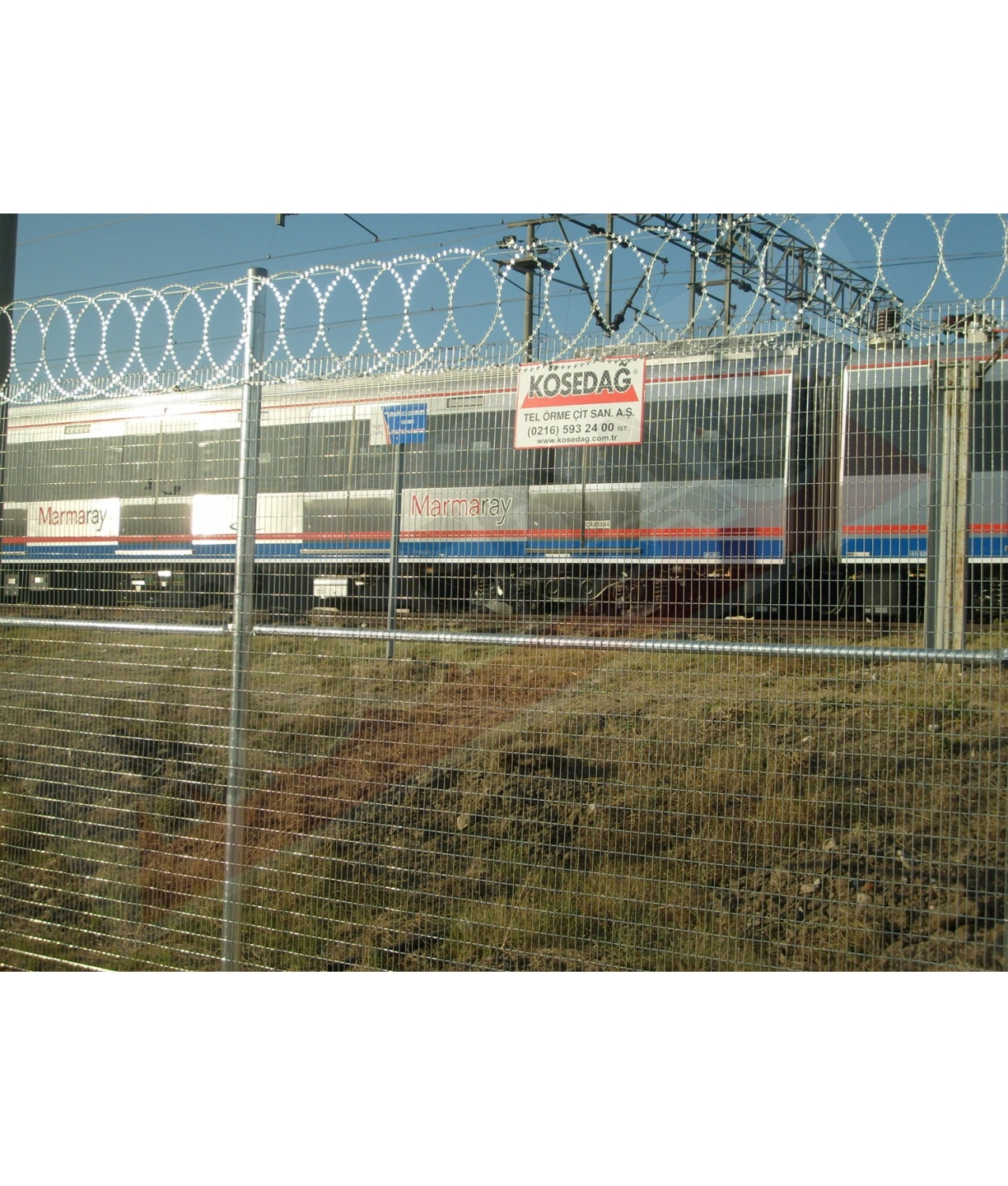 Galvanizli Kaynaklı Tel